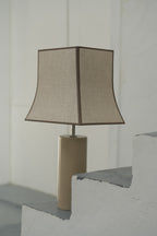 Candeeiro taupe cilindro