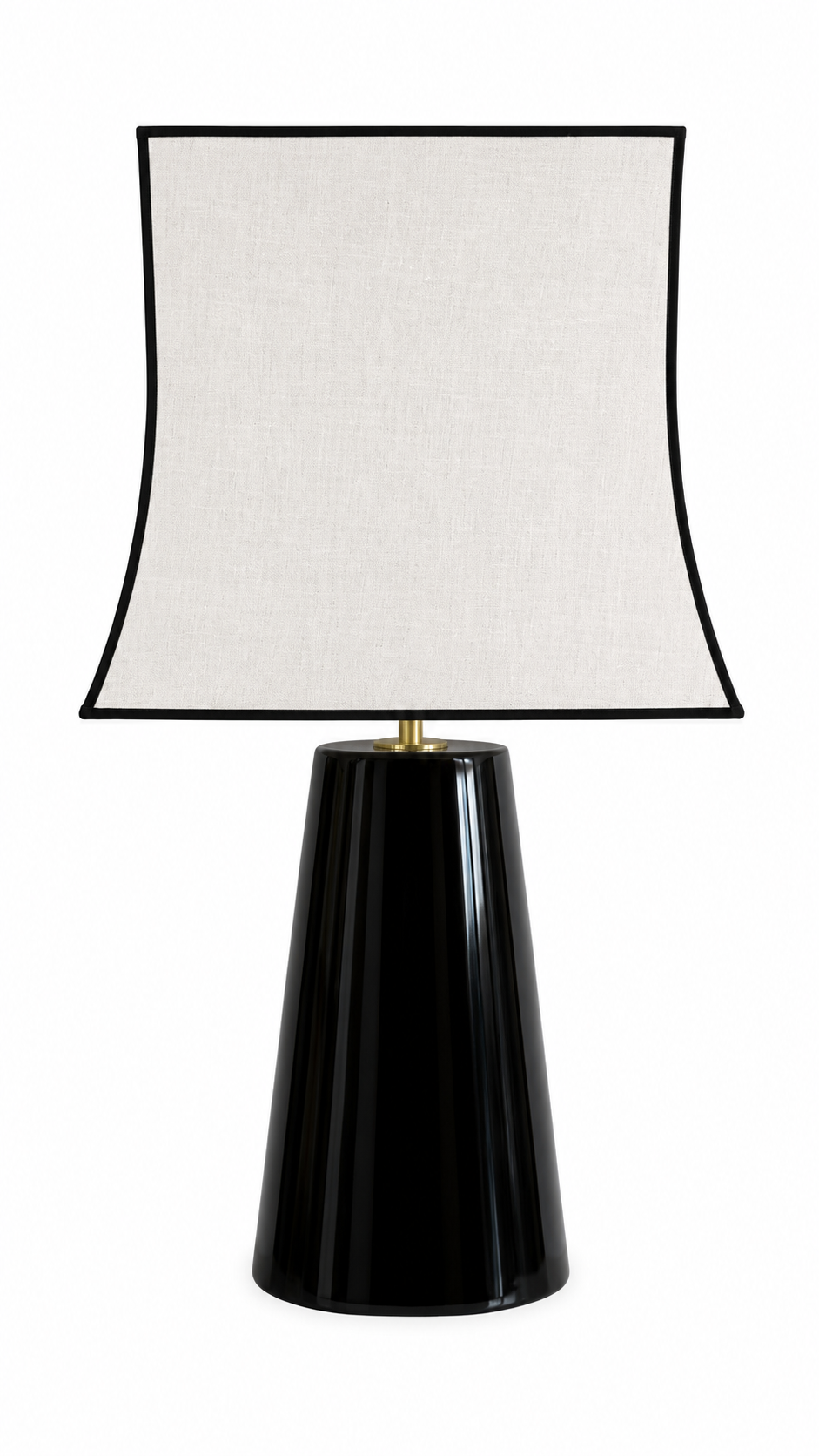 Candeeiro de Mesa Preto